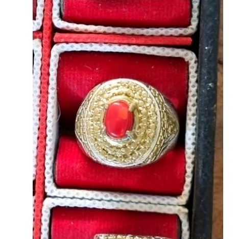 cincin marjan super asli dari laut mediterania