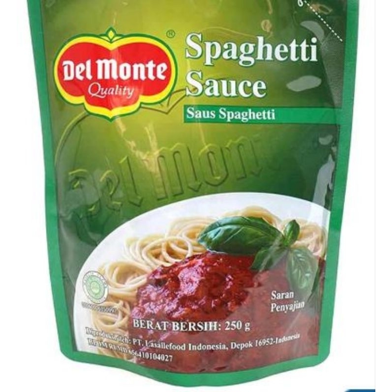 

Saus Spaghetti Delmonte 250 gr