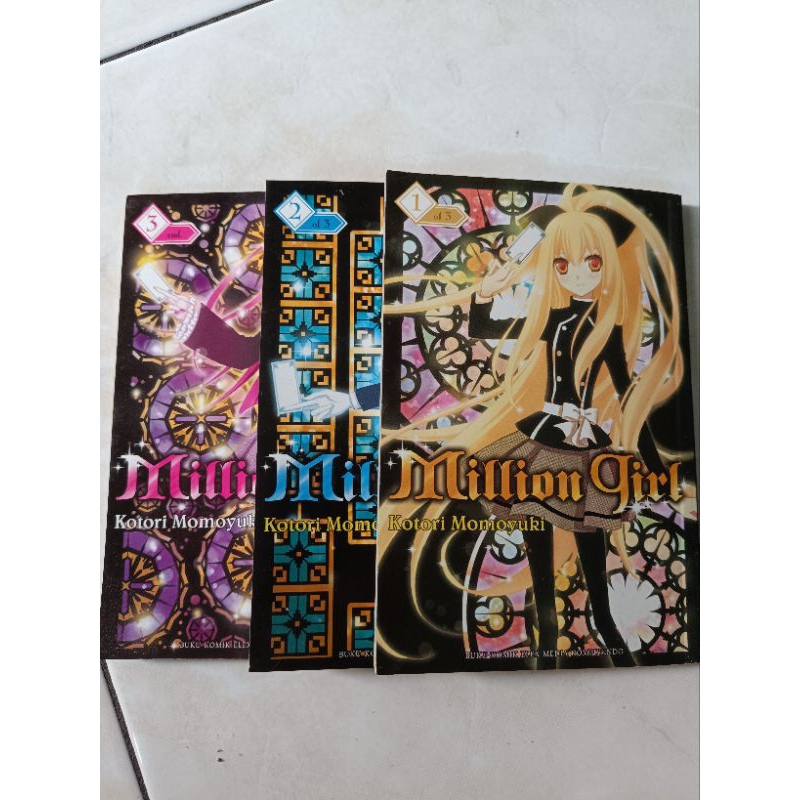 Komik Million Girl - Kotori Momoyuki Vol. 1 - 3 END Original (Satuan/Bundle)
