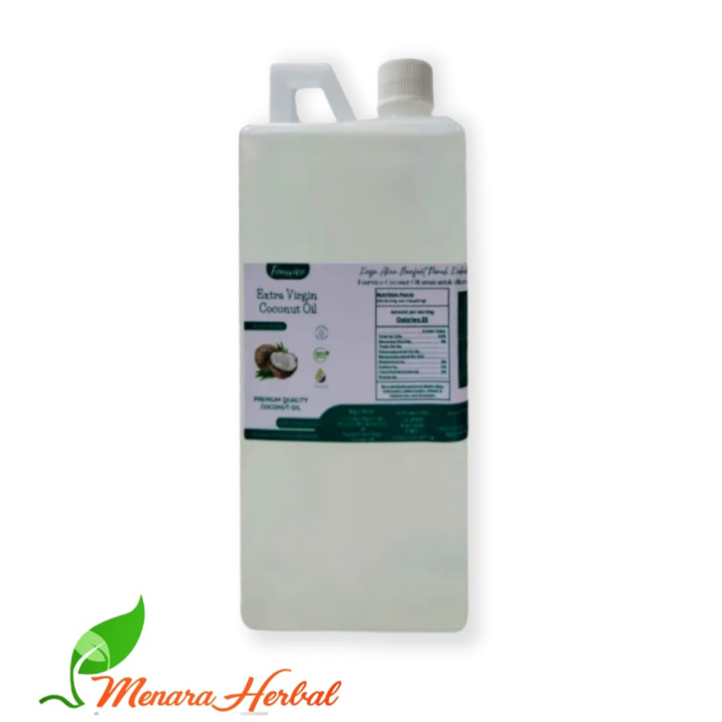 

Vco Fourvico | Extra Coconut Oil | Minyak Kelapa Murni - 1 Liter