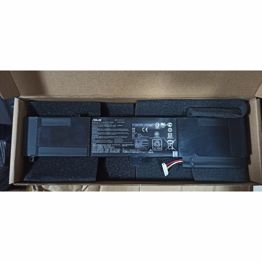 Baterai Asus Vivobook Flip Tp301 Tp301U TP301UA TP301UJ Q304 C31N1517