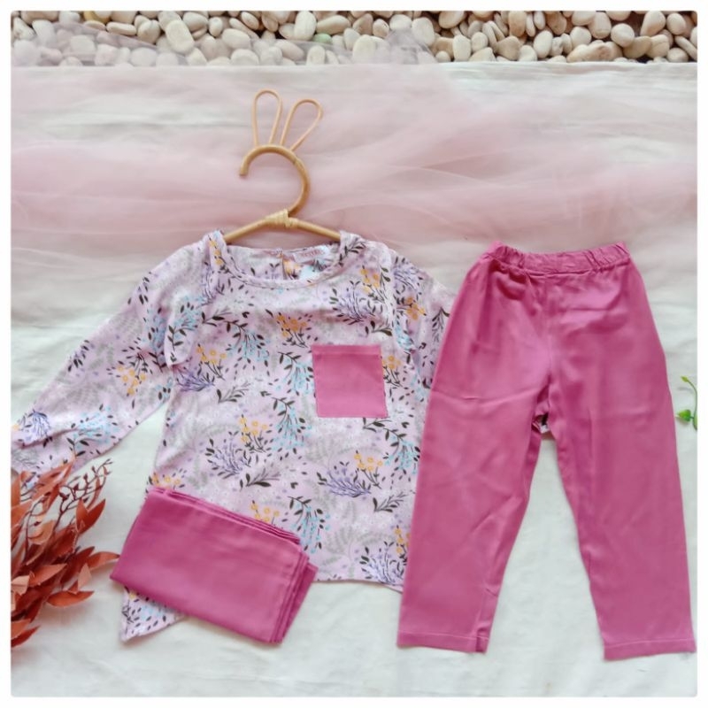 Baju Muslim Anak Set Azzahra