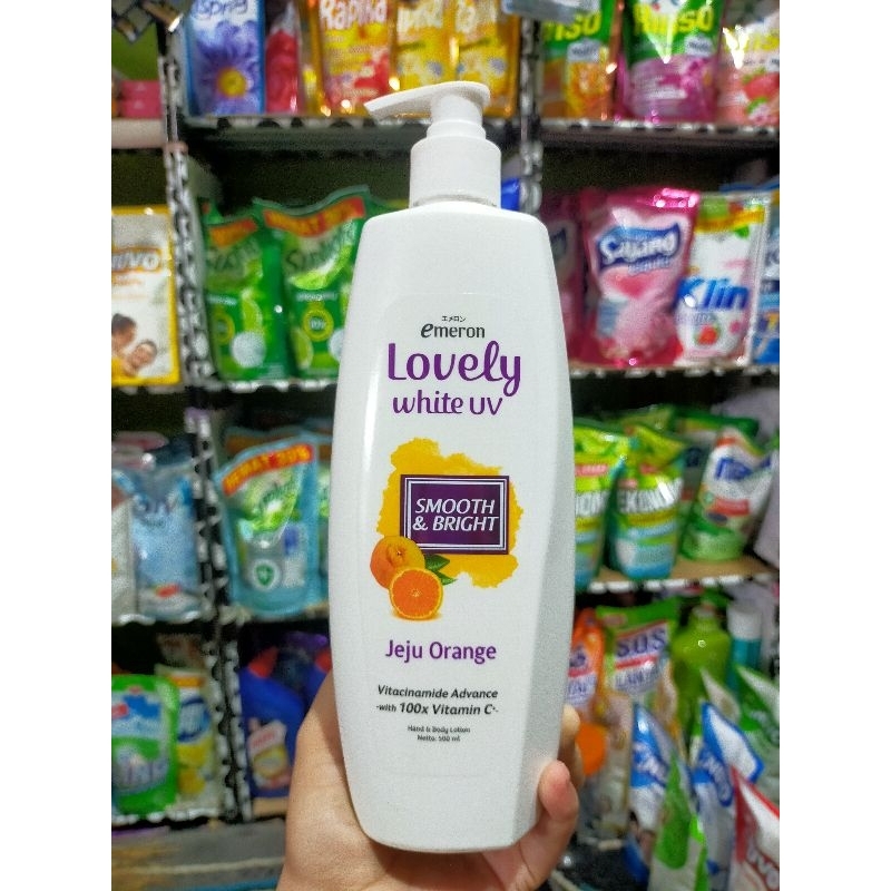 Emeron Hand &amp; Body Lotion Lovely Jeju Orange 500ml