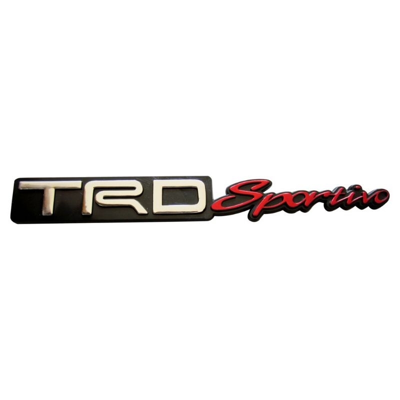 Emblem RS -  TRD Sportivo - VVT- i Logo Mobil  Bahan berkualitas 1 Pcs