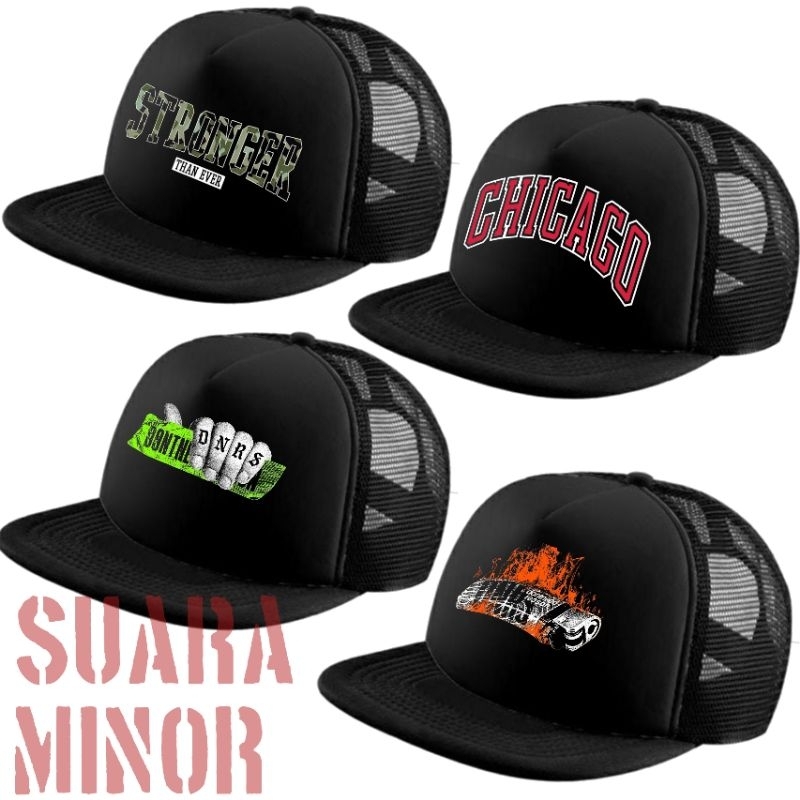 Topi Trucker distro / Topi Jaring original / Topi jaring pria keren / Topi pria distro