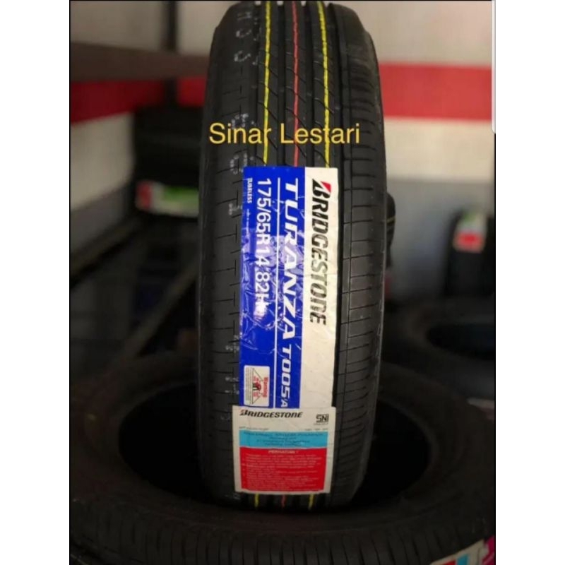 Ban Bridgestone TuranzaT005 175 65 R14 82H Ban Mobil Agya,Calya,Sigra,Sirion,Brio,Mirage Dll.