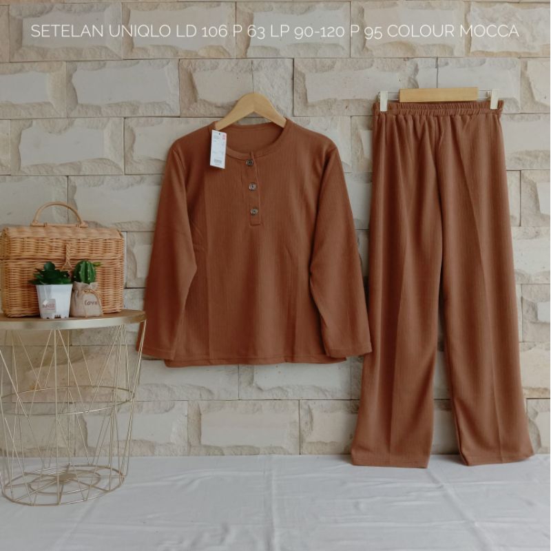 Setelan uniqlo