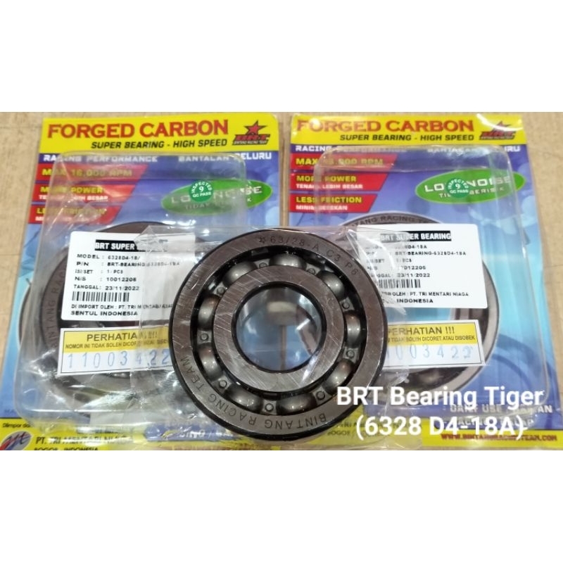BRT bearing racing harian bering laher laker klaker kruk as Tiger 6328 D4-18A original
