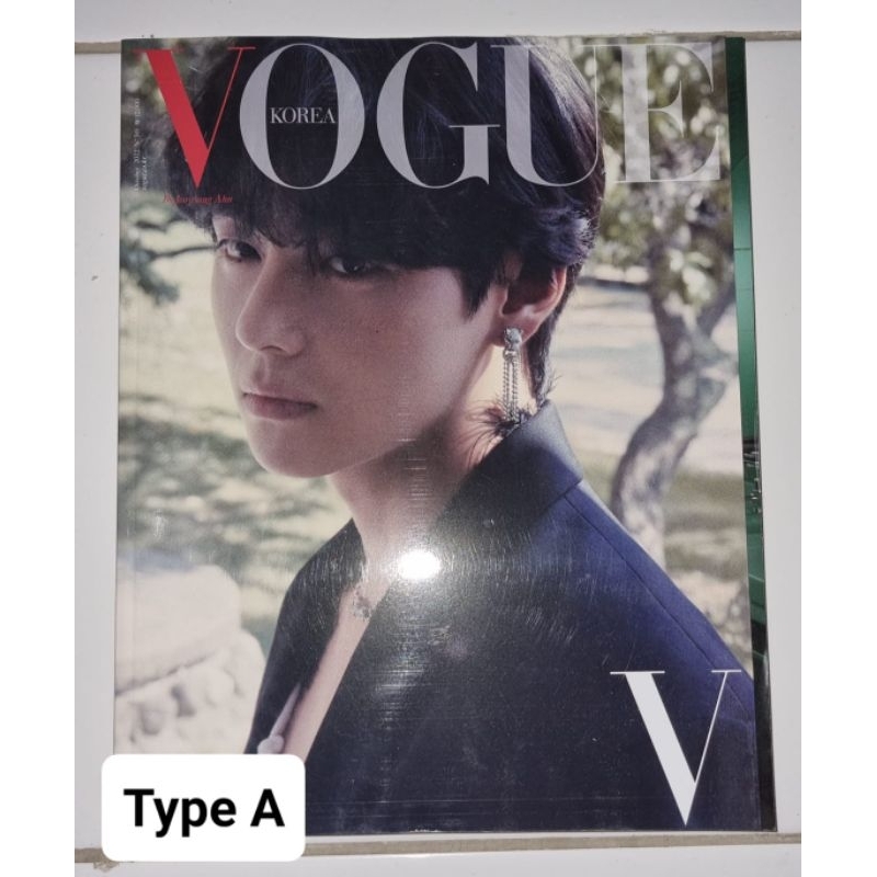 [READY STOCK] MAJALAH VOGUE COVER BTS V TAEHYUNG | VOGUE MAGAZINE NEW