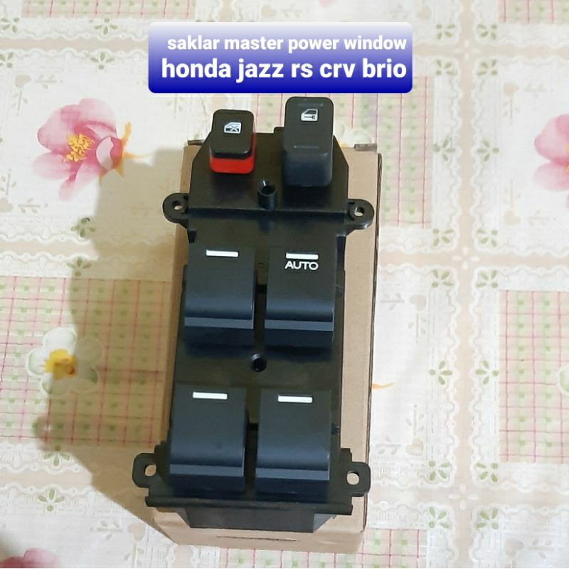 saklar switc master power window mobil honda jazz rz mobilio crv brio/saklar pusat master power window honda jazz mobilio