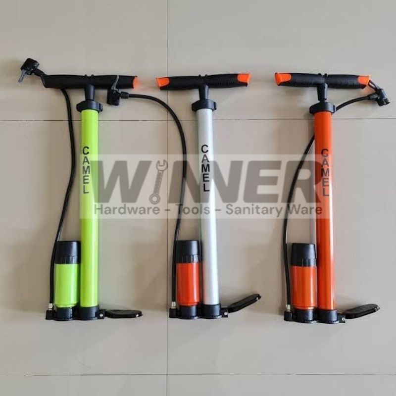 Pompa Bola | Pompa Angin | Pompa Sepeda Aluminium Bagus CAMEL