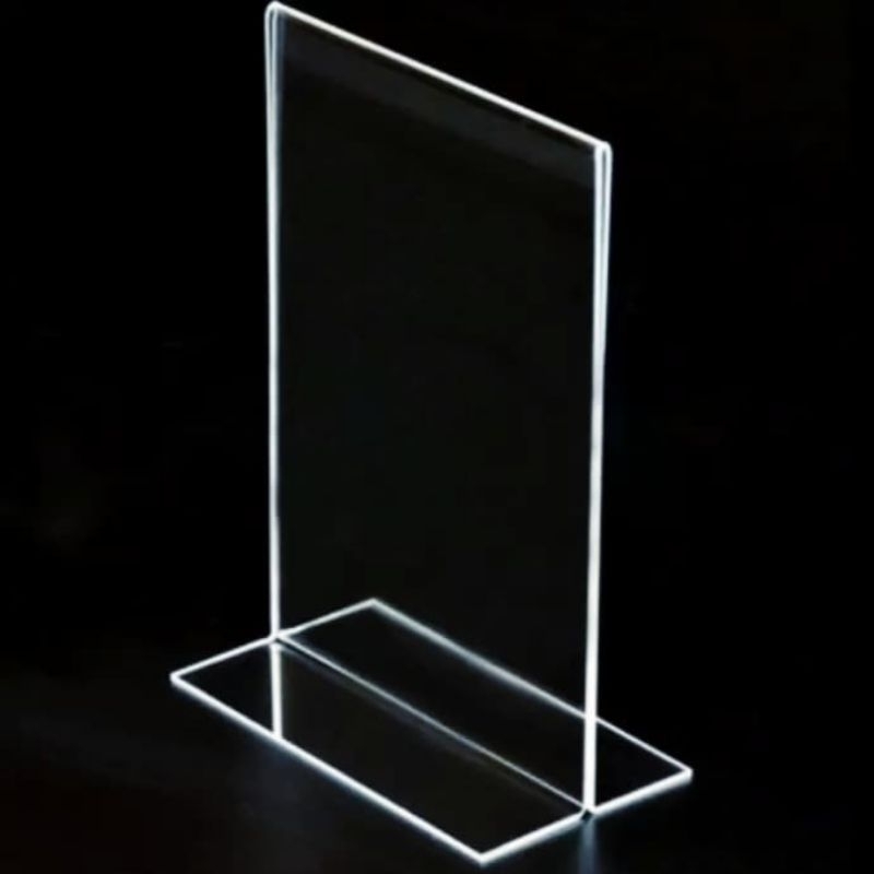 

Acrylic standing A5 dua sisi