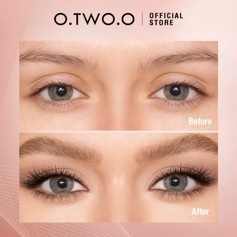 O.TWO.O Lash Bold Volume Lifting Mascara effect 3D