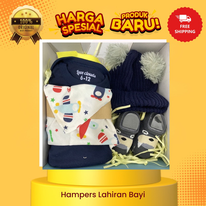 Hampers Bayi 1 Bulan/Hampers Baby/Hampers Baby New Born/Hampers Baby Premium/Kado Bayi New Born/Baby