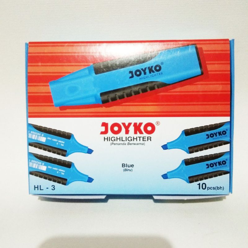 

Ay00! HIGHLIGHTER JOYKO HL1~HL-5 PER PAK (10PCS)