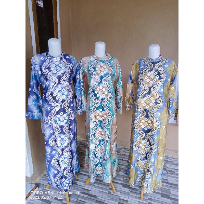 gamis jumputan palembang