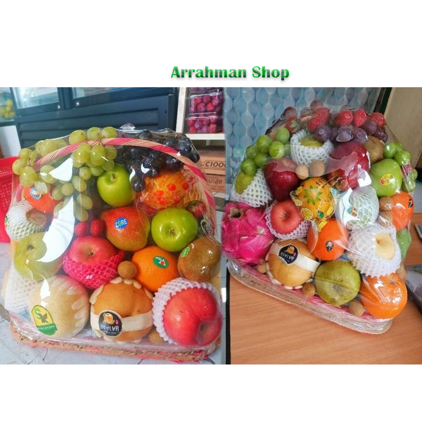 

parcel buah segar - parsel buah jumbo hampers free kartu ucapan