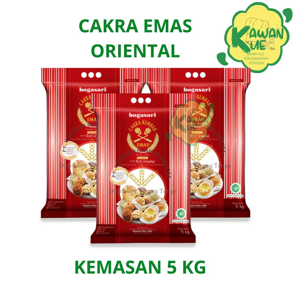 

CAKRA KEMBAR EMAS ROTI ORIENTAL Kemasan 5 kg