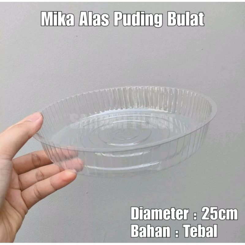 tatakan mika diameter 25cm/20cm