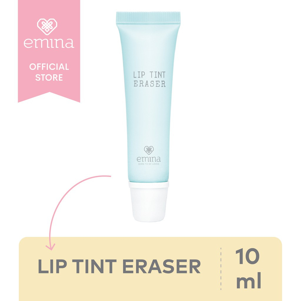 ✨ AKU MURAH ✨ Emina Lip Tint Eraser 10 mL - Pembersih Lip Tint Gel Lembut di Bibir