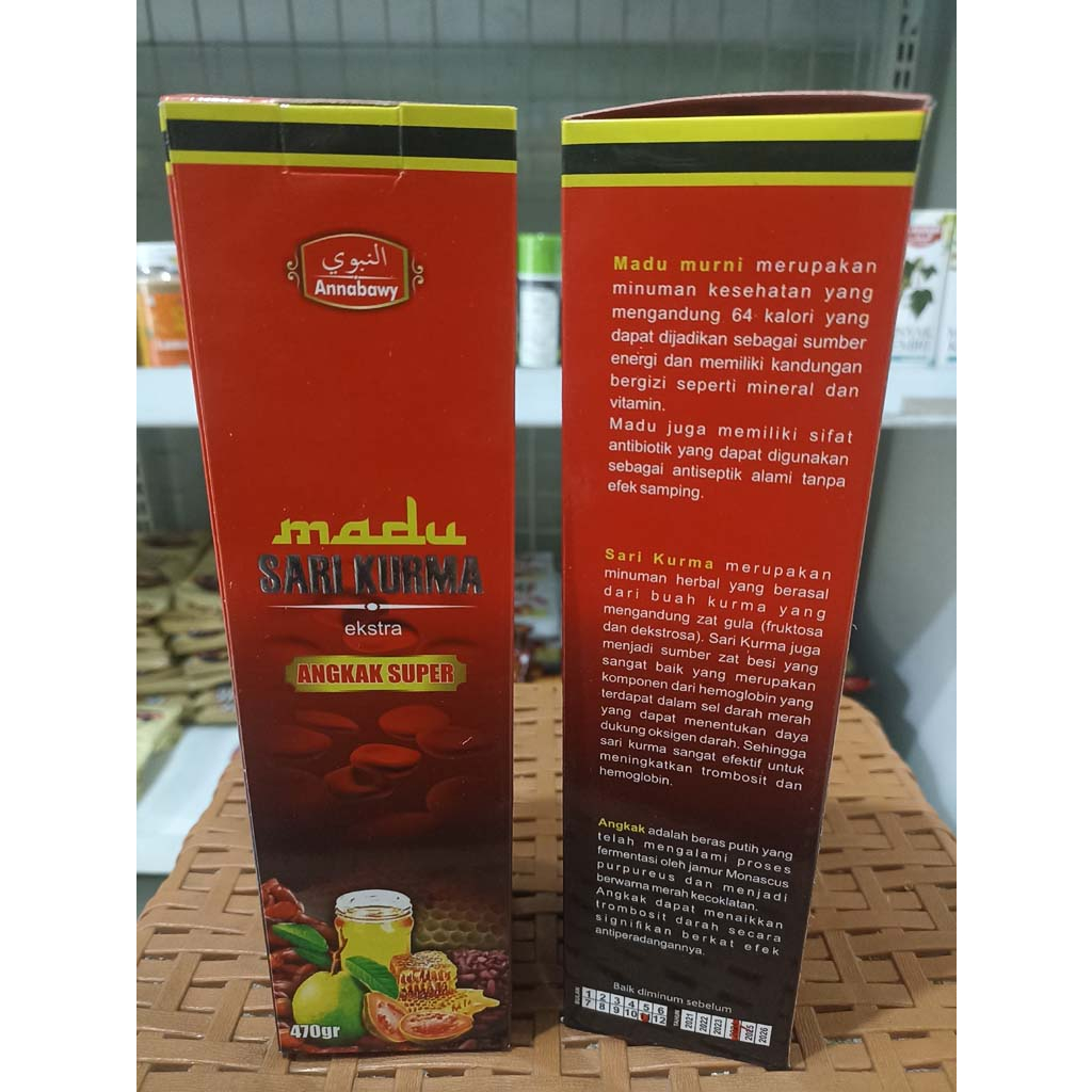 

Madu Sari Kurma ekstra Angkak super | madu angkak | sari kurma madu angkak Annabawy (470g) Original