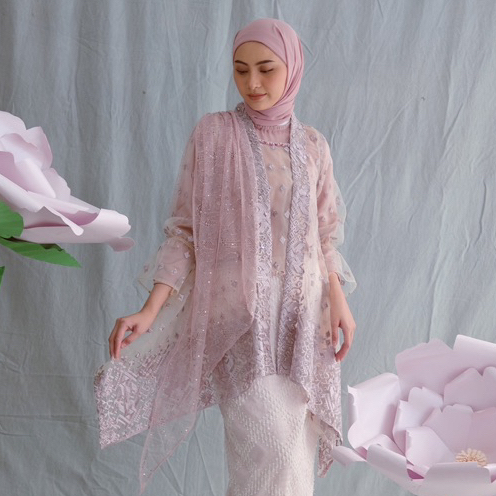 JALEELA - ODESSA TOP (ATASAN ONLY) - (INNER INCLUDED) (KEBAYA KONDANGAN / MODERN / LAMARAN / WISUDA)