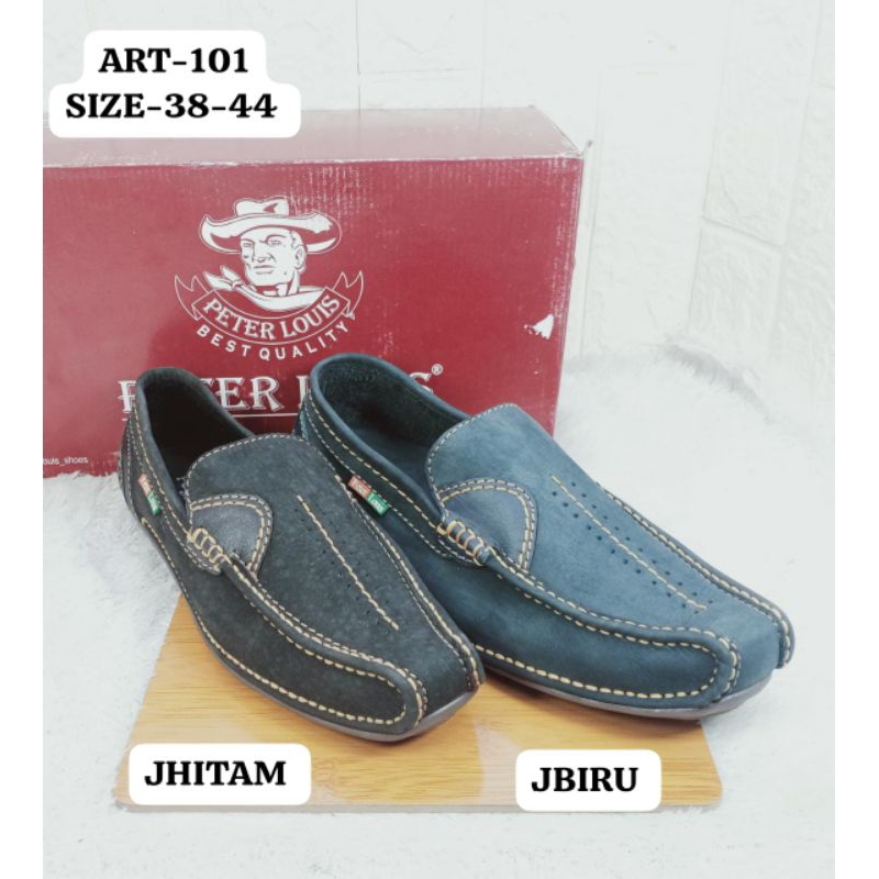 sepatu kulit asli PETER LOUIS AM 101