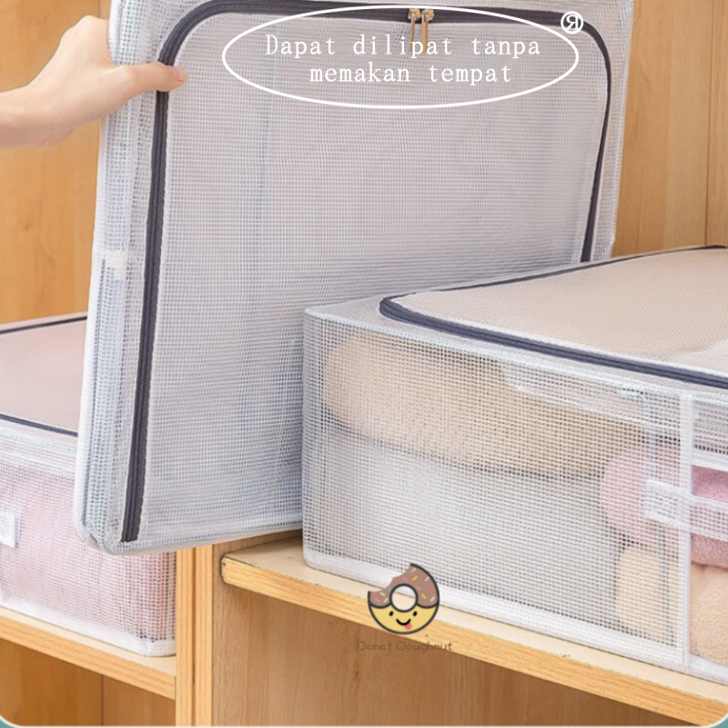 Box Penyimpanan Storage Box Besar Lipat Kotak Penyimpanan Pakaian Serbaguna Mainan Box Organizer Box