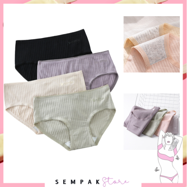 SS Celana Dalam Wanita 6746 Kolor Wanita Elegan Simpel CD Segitiga Wanita Import Murah