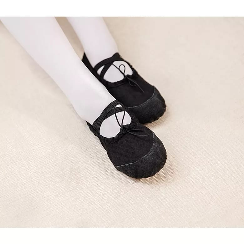 11.11  TERMURAH SEPATU BALET BELLY DANCE ANAK HINGGA DEWASA KUALITAS PREMIUM IMPORT / BALLERINA SHOES / SEPATU BALET HITAM