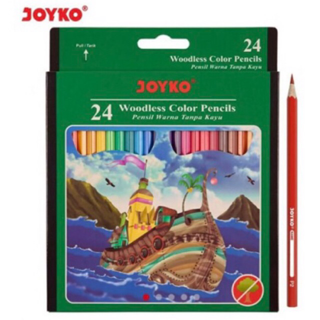 

Pensil warna JOYKO 24 warna CP-104