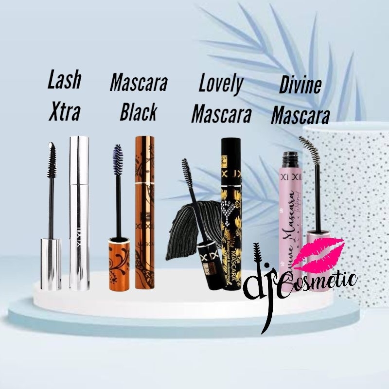 Xi Xiu Divine Mascara Black Waterproof | Lovely Mascara | Mascara Black Waterproof &amp; Volumizing | Mascara Ultimate LashXtra