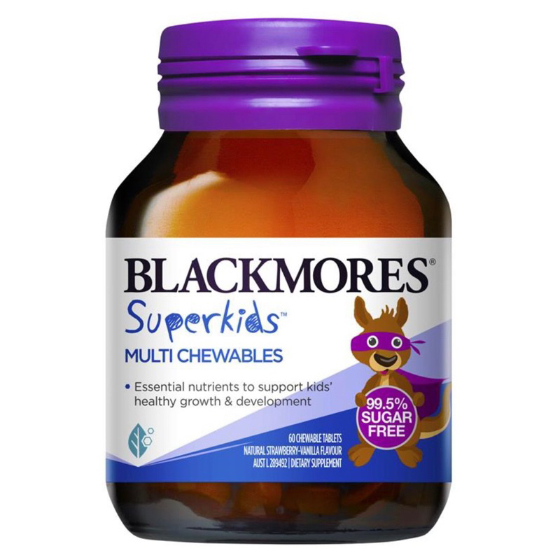 Blackmores Superkids Multivitamin Kids Health 60 Chewables