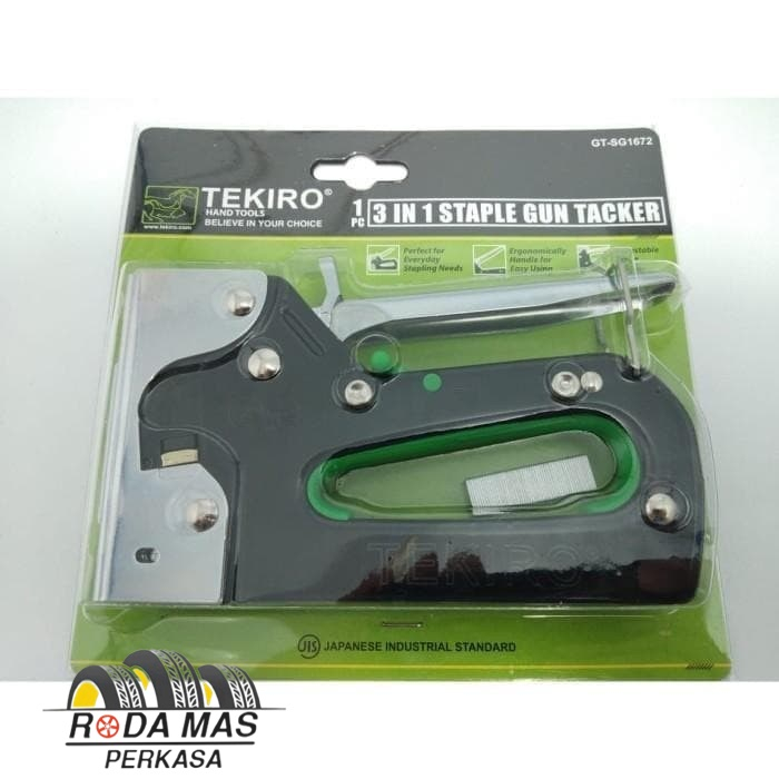 

Staples Tembak TEKIRO 3 in 1 / Staple Gun Tacker 6 - 14 mm RMP