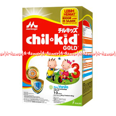 Morinaga 800gr Chil Kids 3 Vanila Madu Chilkid Chil-kid Vanilla Honey Susu Bubuk 1-3tahun 800 gram