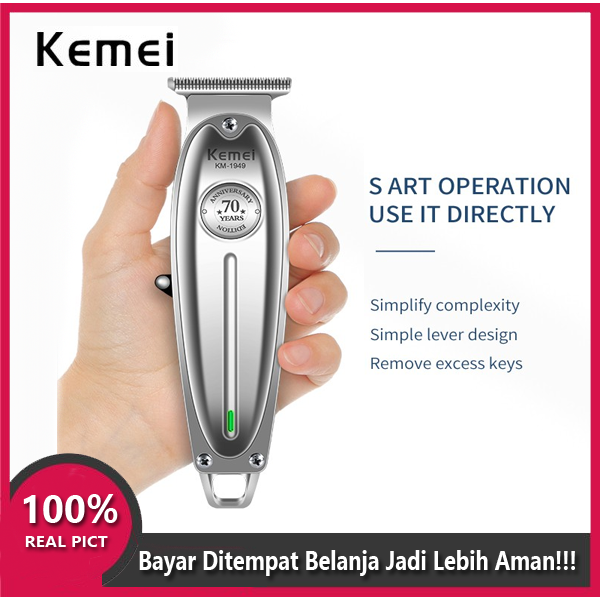 Kemei KM-1949 Original Professional Hair Clipper KM1949 Pencukur Rambut KM 1949