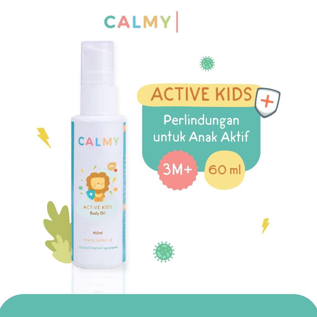 Minyak Balur Premium Calmy Active Kids Meningkatkan Daya Tahan Tubuh Anak Immune Booster Meredakan Memar