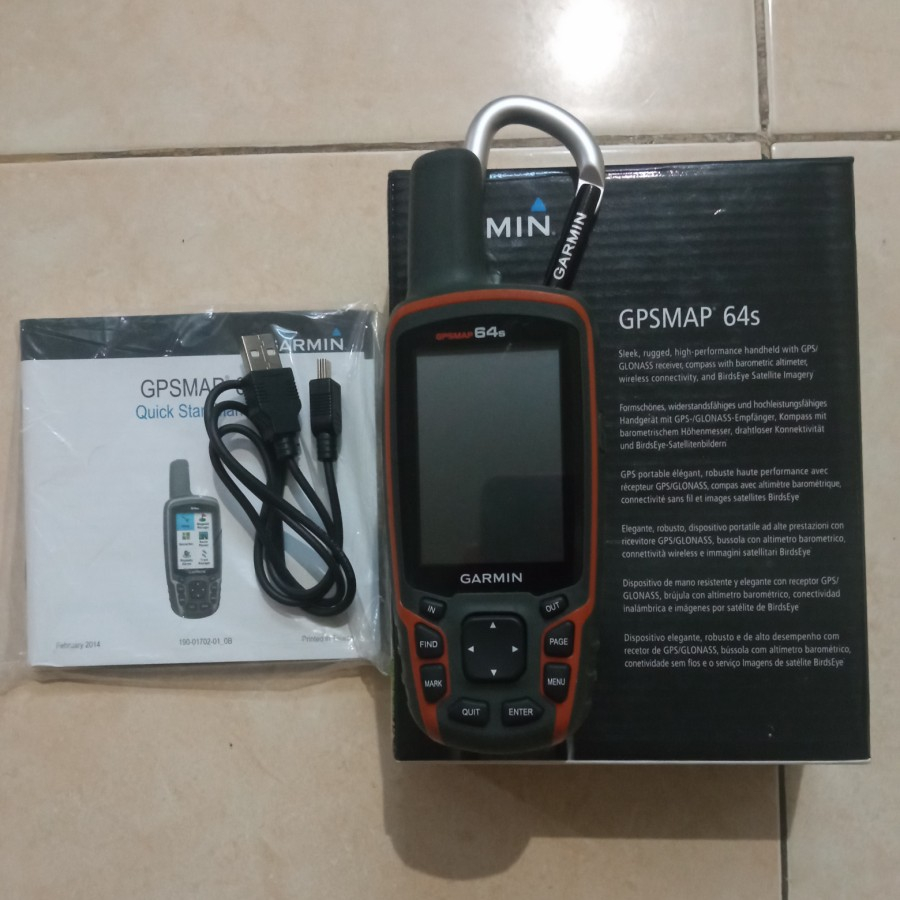 Gps Garmin 64s Bekas Lengkap / Gps Garmin 64s Second