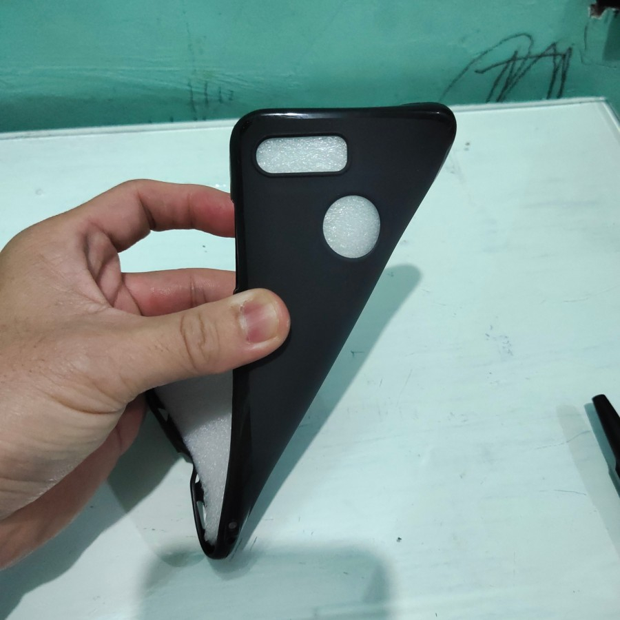 LENOVO K5 PLAY / L38011 softcase karet silikon dan hydrogel bening mantul murah meriah