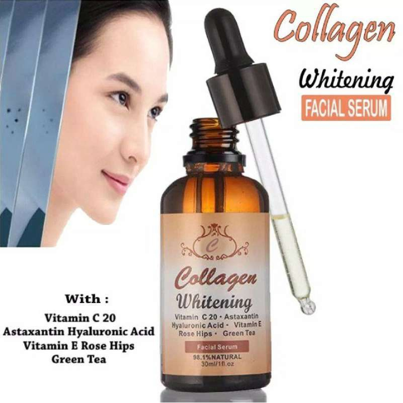 Promo Serum Collagen 701//Collagen Whitening Facial Serum