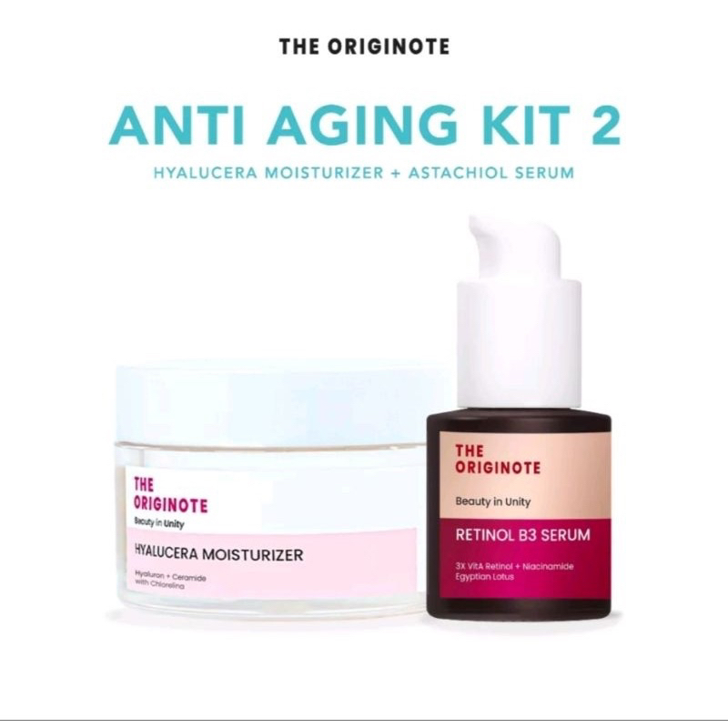PAKET BUNDLE 2 IN 1 THE ORIGINOTE Ready stock