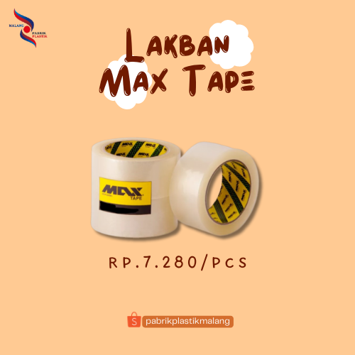 

LAKBAN ISOLASI BENING MAX TAPE UKURAN 5CM