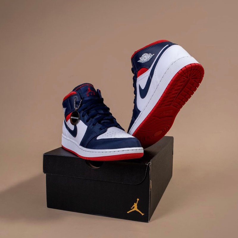 Air Jordan 1 Mid Usa Olympic