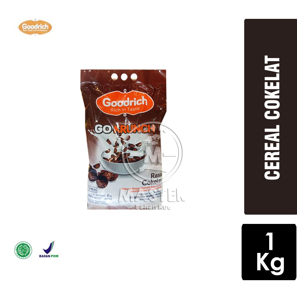 

Cereal Crunch Goodrich Go Crunch / Coco Crunch Rasa Coklat [ 1kg ]