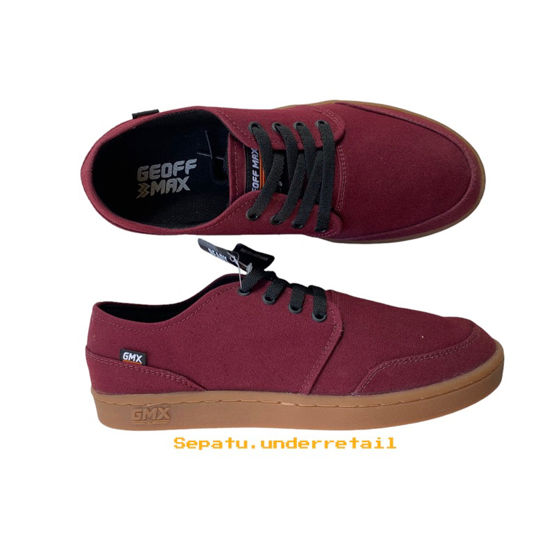 sepatu geof max maron