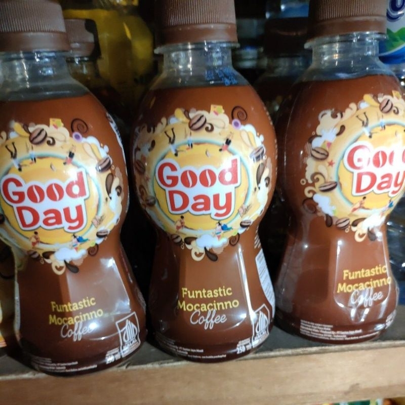 

minuman good day botol Funtastic mocacinno coffee 250ml