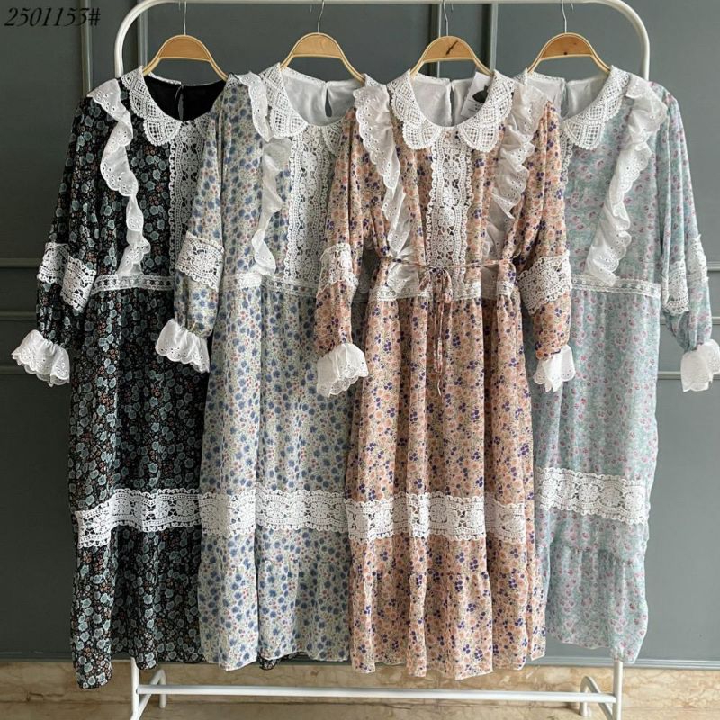 Long Tunik/Dress Renda BKK Vintage Bangkok Import 2501153 PREMIUM