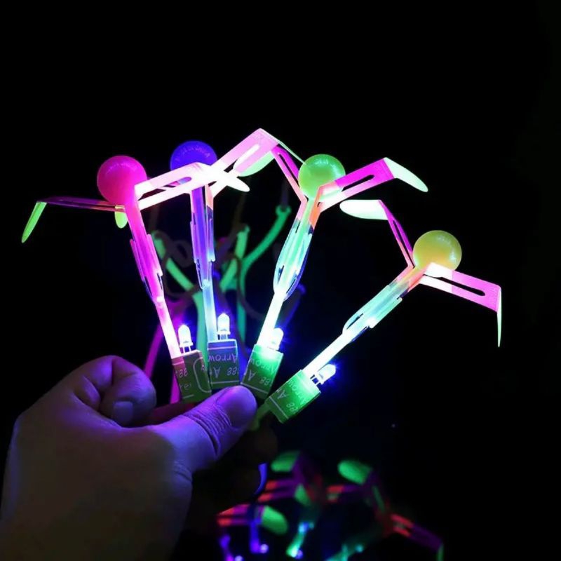 LED Propeller Slingshot / LED Terbang kitaran