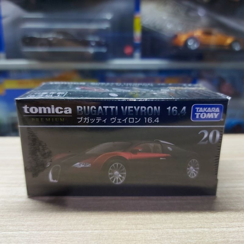 TOMICA PREMIUM 20 BUGATTI VEYRON 16.4 RED