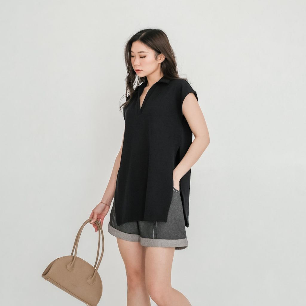 [Tavia] Layla Blouse Top / Blouse Wanita / Atasan Wanita